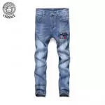 versace jeans origine homme denim ripped embroidery p5021313